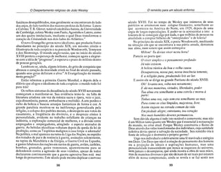 O despertamento religioso de joão wesley