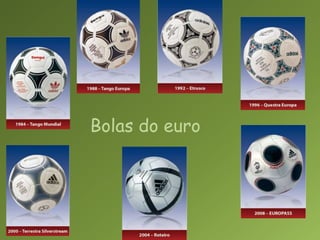 Bolas do euro 