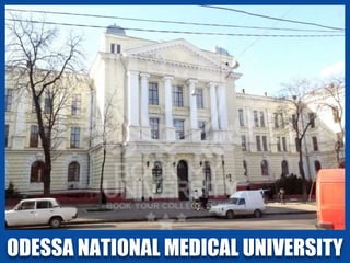 ODESSA NATIONAL MEDICAL UNIVERSITY
 