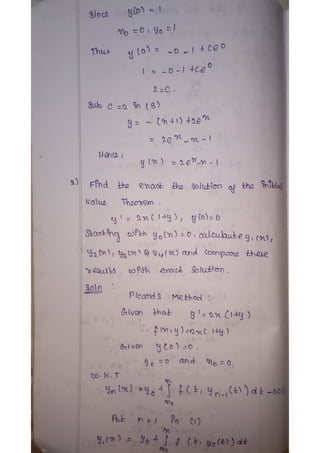 Ode unit 3 | PDF