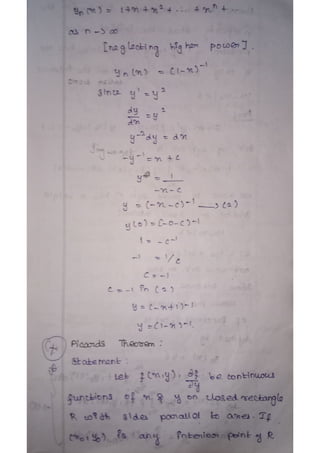 Ode unit 3 | PDF