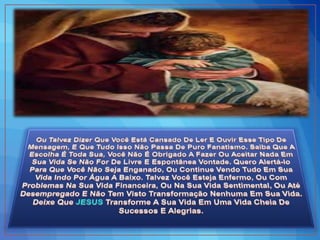 O deus que transforma