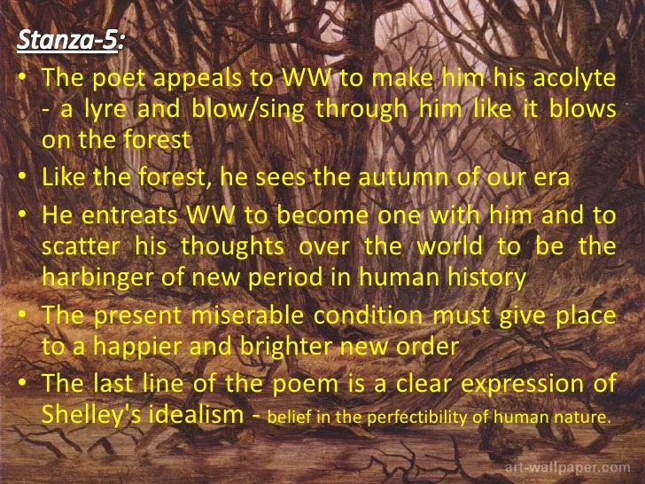  shelley ode to the west wind analysis ode to the west wind by percy
