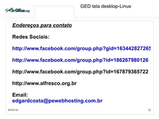 GED O que significa GED? Gerenciador Eletrônico de Documentos É novo? Não. Desde o momento em foi estabelecido a primeira conexão entre computadores o Gerenciamento Eletrônico de Documentos se tornou prioridade. 