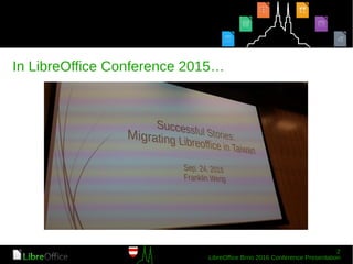 In LibreOffice Conference 2015…
 