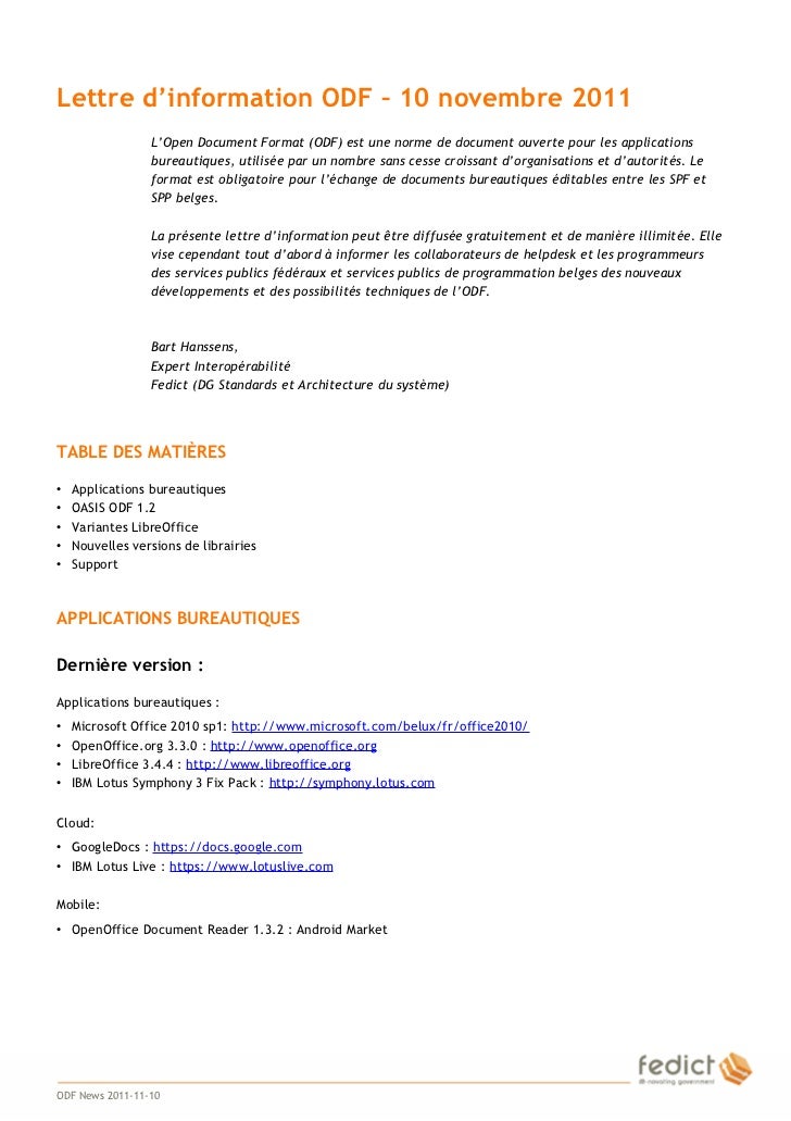 odfnews fr 20111110 live application for office format
