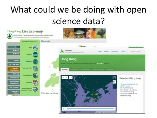 Scott Edmunds Talk At Odhk.meet.26: Open Science Data = Open Data (A …