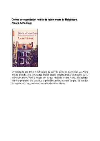 O diário de_anne_frank_em_quadrinhos