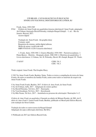 O diário de_anne_frank_em_quadrinhos