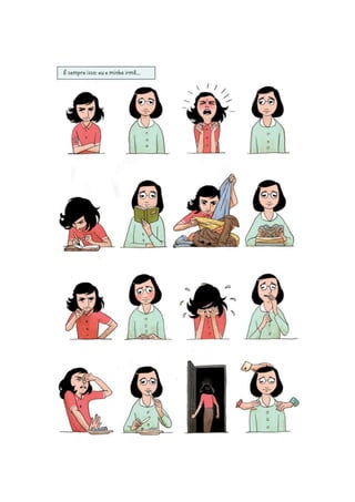 O diário de_anne_frank_em_quadrinhos