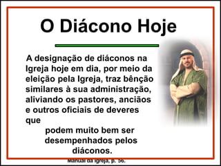 Guia pratico para exercer a função do diácono na igrejaO DIÁCONO E A ...