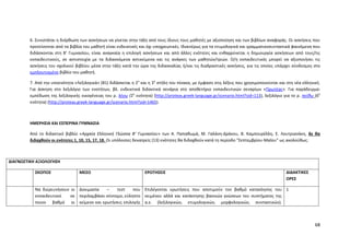 Mathimata Cd Odigies gia filologika mathimata gymansio | PDF