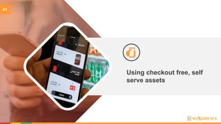 41
Using checkout free, self
serve assets
 