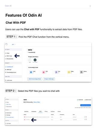 Odin AI: Getting Started with Chat with PDF: A Beginner's Guide | PDF