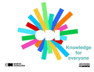 Knowledge
for
everyone
 