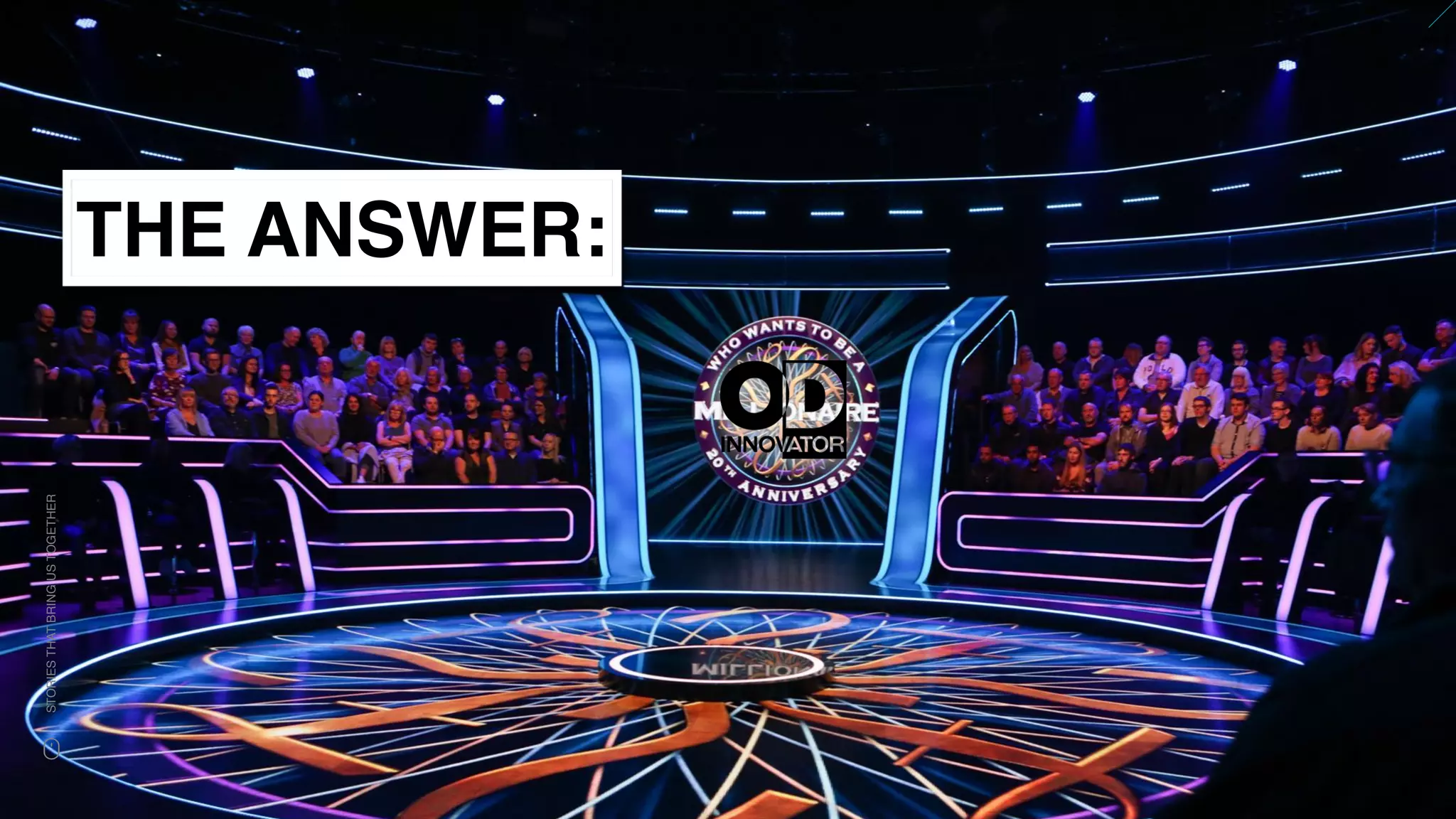 www.snow.academy 100
STORIESTHATBRINGUSTOGETHER
THE ANSWER:
 