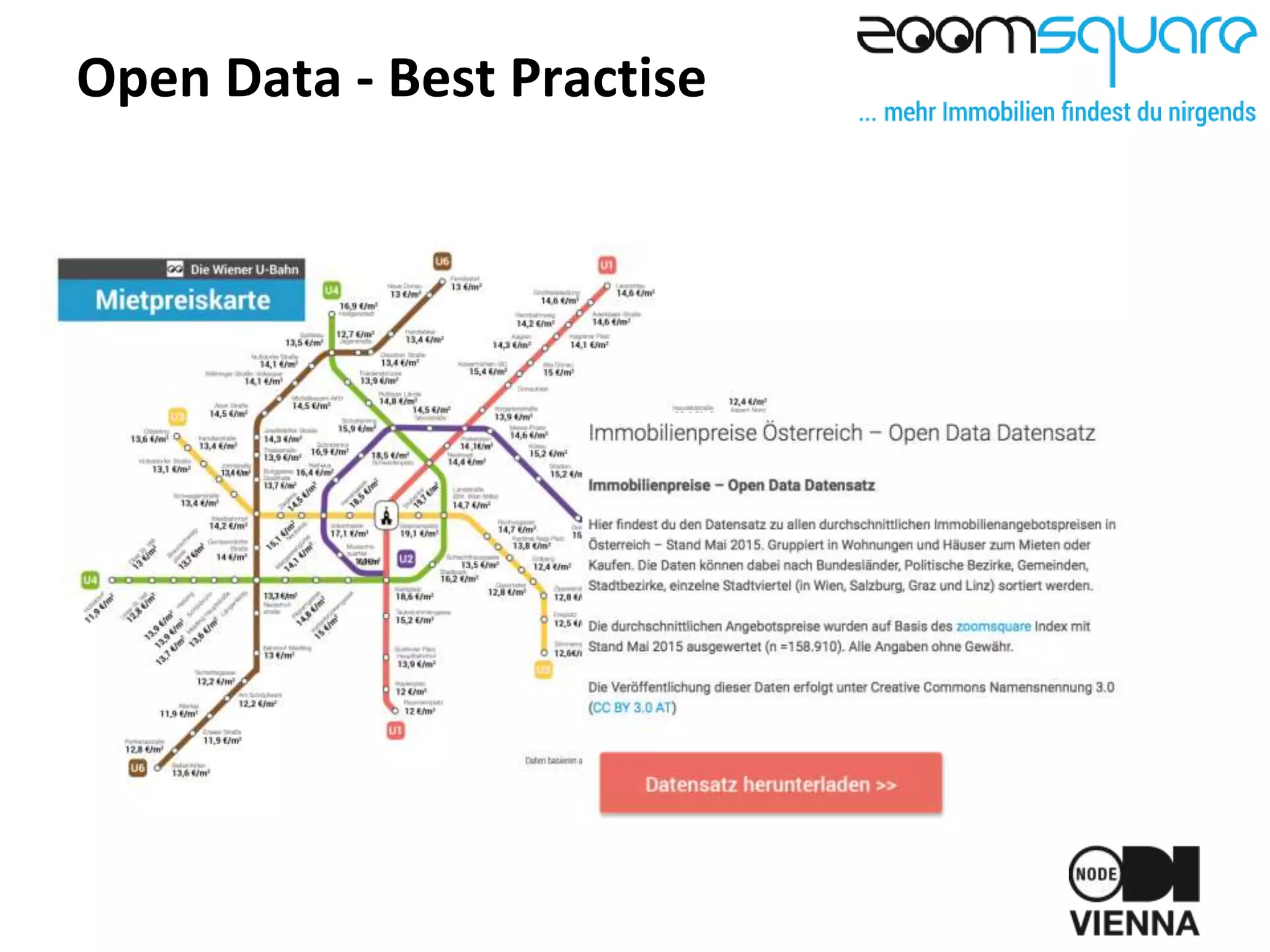 Open Data - Best Practise
 