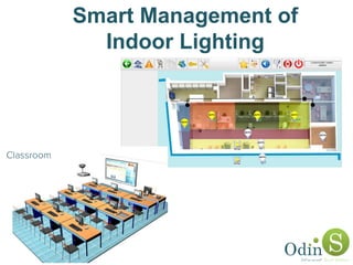 Smart Management of
Indoor Lighting
Classroom
 