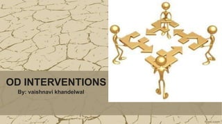 OD INTERVENTIONS
By: vaishnavi khandelwal
 