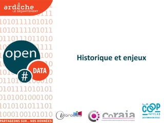 Historique et enjeux
 