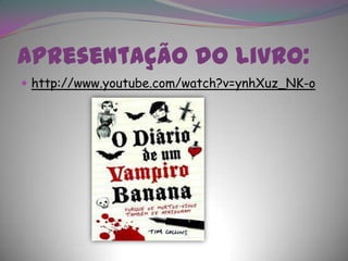Apresentação do livro:http://www.youtube.com/watch?v=ynhXuz_NK-o
