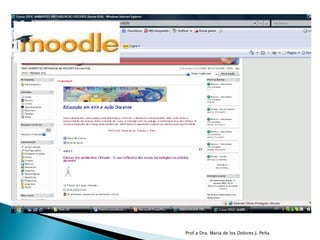 Prof.a Dra. Maria de los Dolores J. Peña 