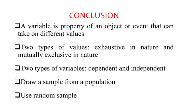 Research Methods, Variables, Population and Sample by Cosme Zinsou Odjo ...