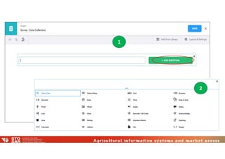 Training course on Mobile Data Collection using KoBoToolBox (form ...