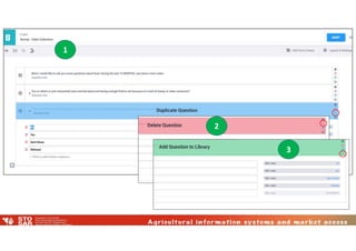 Training course on Mobile Data Collection using KoBoToolBox (form ...