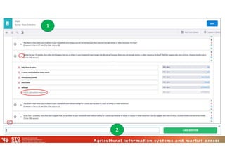 Training course on Mobile Data Collection using KoBoToolBox (form ...