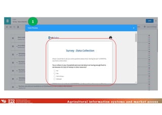 Training course on Mobile Data Collection using KoBoToolBox (form ...