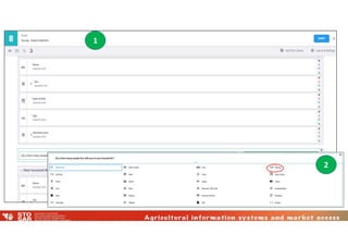 Training course on Mobile Data Collection using KoBoToolBox (form ...