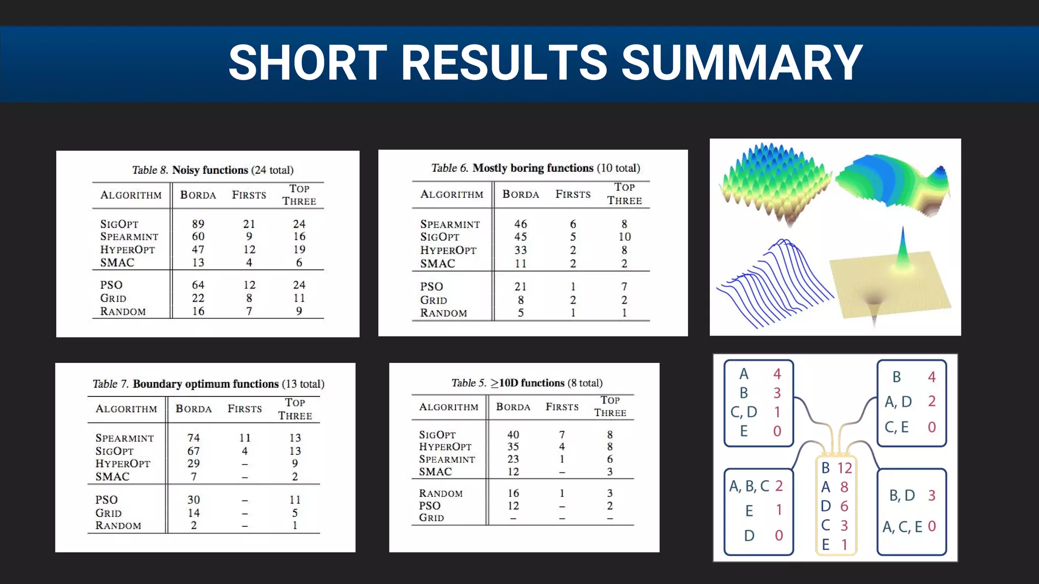 SHORT RESULTS SUMMARY
 