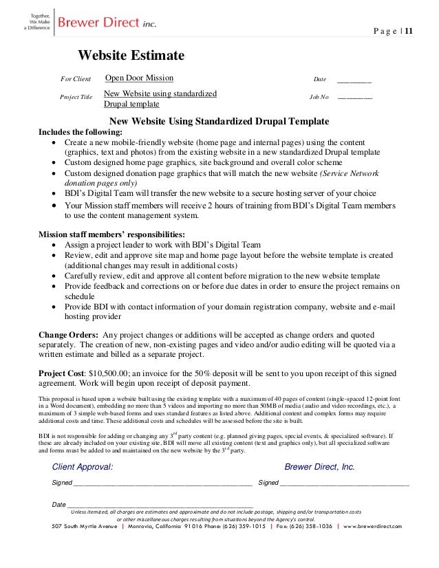 memo proposal