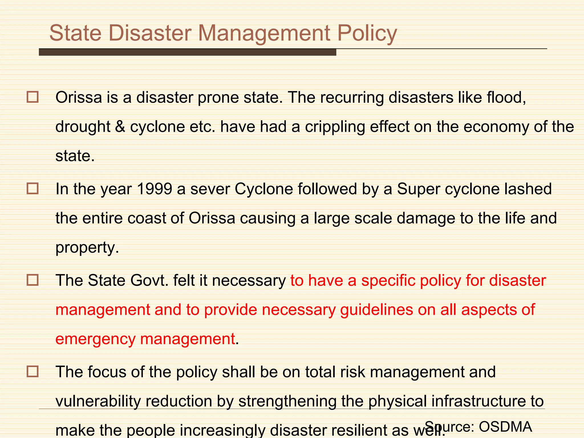 odisha-disaster-management-policy-pptx