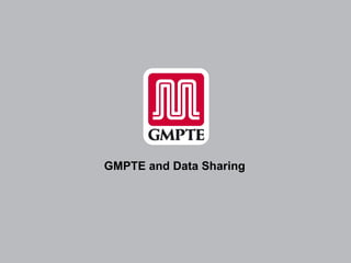 GMPTE and Data Sharing 
