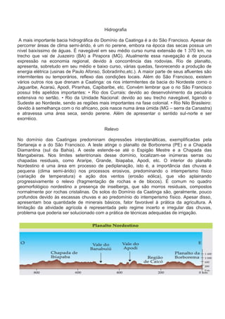 O DomíNio Das Caatingas