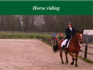 Horse riding 