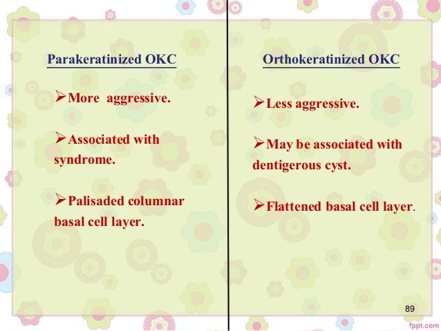 Odontogenic cyst