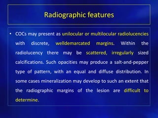 Odontogenic cysts | PPTX