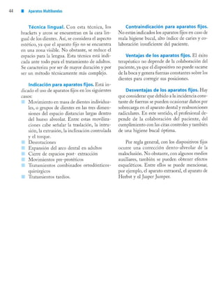 aparatología en ortopedia funcional.