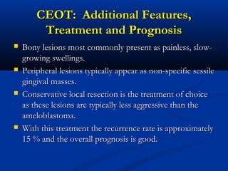 Odontogenic Tumors | PPT