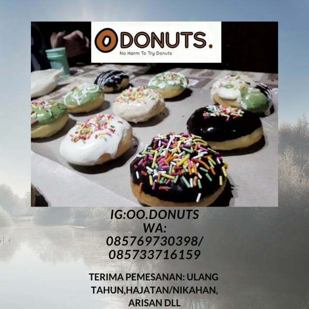 Terenak Tlp 62 857 3371 6159 Indosat Jual Donat Jco Donat Ci