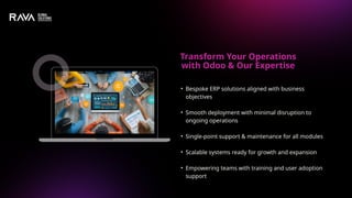 Smarter ERP Transformation Experts | Rava Global Solutions | PPTX