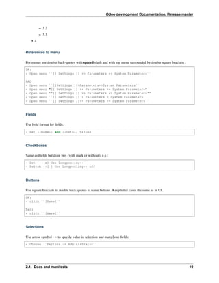 Odoo development | PDF