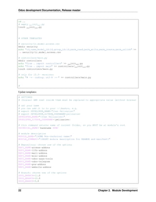 Odoo development | PDF