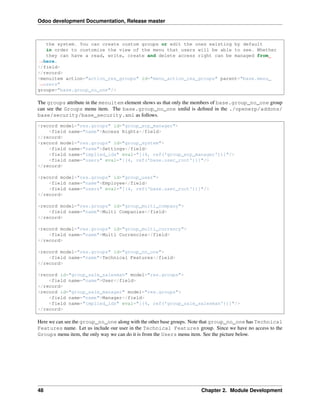 Odoo development | PDF