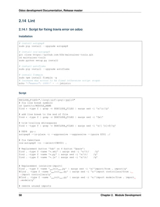 Odoo development | PDF