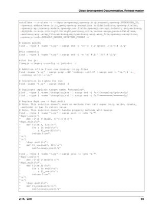 Odoo development | PDF