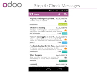 Step 4 : Check Messages
 